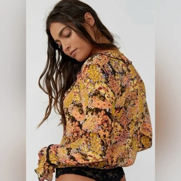 NWT Free People Heat Wave Bodysuit XS - Picture 3 of 13